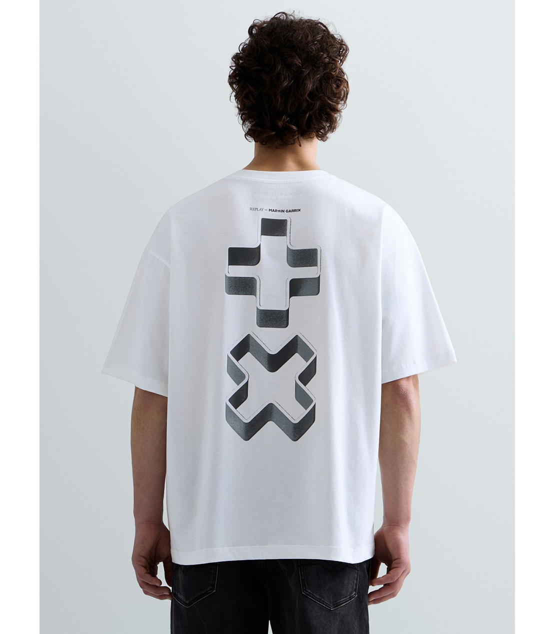 REPLAY &times; MARTIN GARRIX グラフィックTEE +ｘ 詳細画像 ホワイト 4